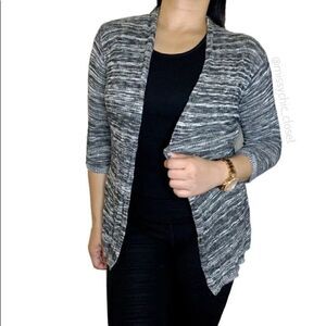 Yorn Art Lightweight Open Front Cardigan, Sz Small